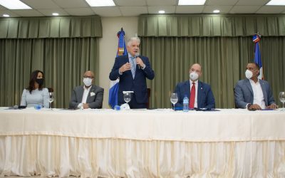 Presidentes del Senado y la Cámara de Diputados encabezan conferencia sobre proyectos de conectividad