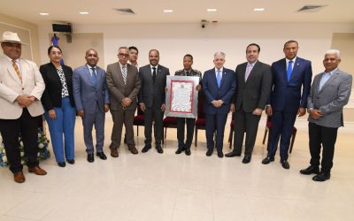 El Senado reconoce a Gabriel Mercedes por su trayectoria en el taekwondo