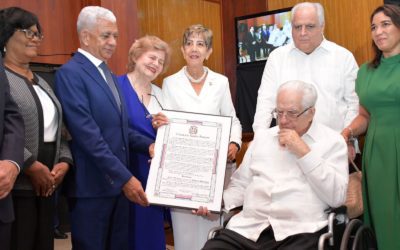 Senado reconoce a personalidades destacadas de Puerto Plata