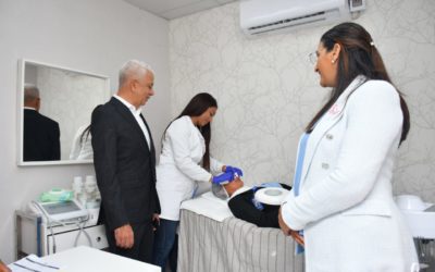 Senado realiza operativo médico para colaboradores por el mes de sensibilización sobre el cáncer de mama