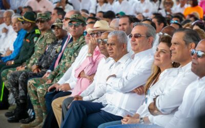 Ricardo de los Santos junto al presidente Abinader y la alcaldesa Carolina inauguran Paseo Marítimo