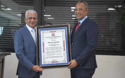 Presidente Senado Ricardo de los Santos reconoce senadores del período constitucional 2020-2024   