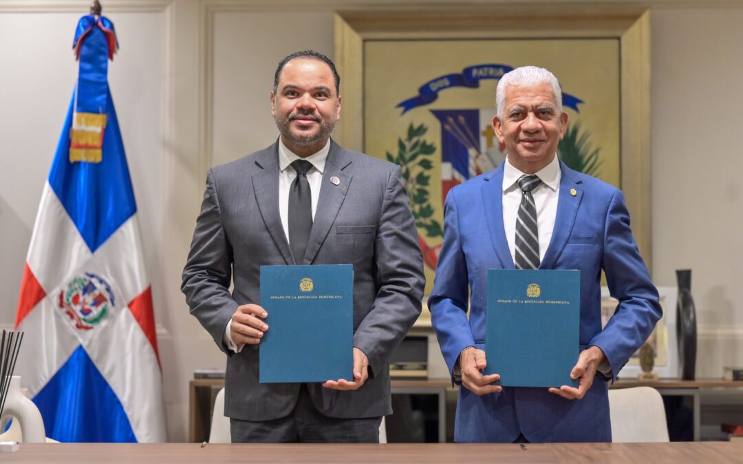 Presidente del Senado y Defensor del Pueblo firman acuerdo de cooperación interinstitucional