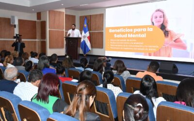 Senado imparte charla “Beneficios de Nutrición Saludable” a sus colaboradores