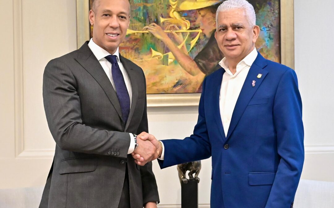 Presidente del Senado recibe embajador de República Dominicana en Guyana